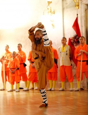 Sondervorführung von Shaolinmöchen für Kinder aus von der Caritas betreuten Häusern und den Caritas Lerncafes, sowie Stipendiatinnen und Stipendiaten von START Wien im Außenministerium. Wien, 02.02.2014, FOTO: Dragan Tatic